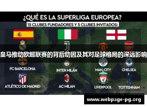 皇马推动欧超联赛的背后动因及其对足球格局的深远影响